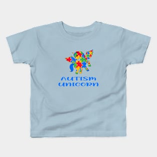 Autism Unicorn Kids T-Shirt